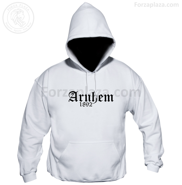 Arnhem 1892 hoodie. Voor Arnhemmers en fanatieke Vitesse Arnhem 1892 hoodie. Voor Arnhemmers en fanatieke Vitesse